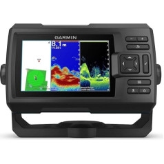 Striker Vivid Fish Finder Размер дисплея 5 дюймов, эхолот встроенный Chirp и ClearVü, включая энкодер да, GT20-TM
