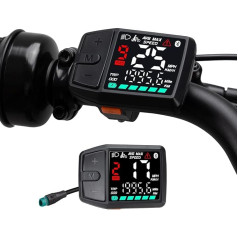BAFANG Ebike дисплей CAN для M620, M600, M560, M510, M420 средних моторов, велосипед e-bike дисплей велосипедный компьютер с 0-9 PAS CAN протокол