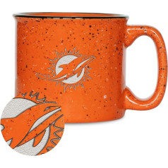 Кружка Rico Industries NFL Football Philadelphia Eagles Speckle с лазерной гравировкой Campfire 15oz Mug