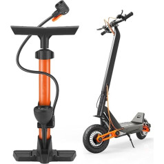 Lueear Воздушный насос для велосипеда, подкачка шин, велосипедный насос, насос для велосипеда, 160 PSI насос для велосипедных шин, напольный насо