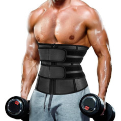 Талия трейнер триммер для мужчин животик контроль Shapewear неопрена пот пояс для похудения пояс