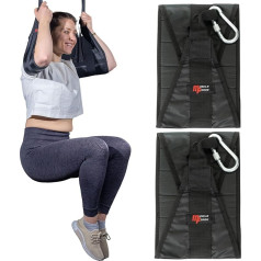 MuscleForge® Петли для тренировки мышц живота, петли для тренировки мышц живота, лямки для подтягиваний на турнике, петли для подъема ног для тре