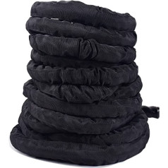 LAZYZ Боевая скакалка, силовые тренировки черные ленты сопротивления для тренажерного зала наращивания мышц фитнес упражнения