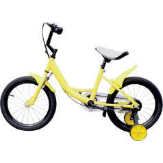 Детский велосипед UESUENYENS 16 дюймов, велосипед для мальчиков, велосипед для девочек, унисекс, 5-8 лет Балансировочный велосипед с двумя дополни