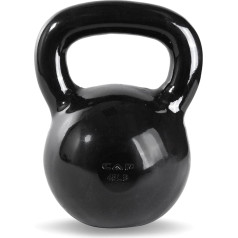 CAP Barbell Чугунная гиря, с порошковым покрытием, 20 кг, черная