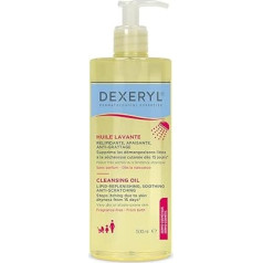 Очищающее масло DEXERYL: Ежедневное очищение тела и лица, для сухой кожи, склонной к образованию экземы, 1 x 500 мл