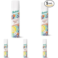 Batiste Dry Shampoo, сухой шампунь для освежения и укладки волос, спрей для ухода за волосами без смывания, 200 мл (упаковка из 5)