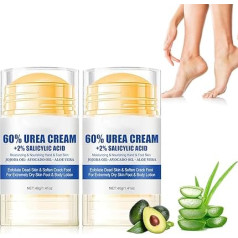 Увлажняющий и противотрещинный крем для ног, упаковка из 2 Увлажняющий и противотрещинный крем для ног, противотрещинный крем для ног, восс