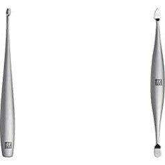 Zwilling Twinox 88343-101-0 Нож для кутикулы маникюрный педикюрный из нержавеющей стали матовый 125 мм & Twinox Двойной инструмент для кутикулы Пушер для но