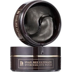 BENTON Snail Bee Ultimate Hydrogel Eye Mask (Pack of 60) - Увлажняющие маски для глаз | Маски для глаз с муцином улитки | Многоразовые маски для глаз | Охлаждающие мас