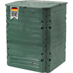 GARANTIA Thermo-King Composter 600 Litres Green - Компостер садовый, быстрый компостер, отходы и переработка, органические отходы, контейнер для компоста, термок