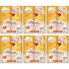 Dresdner Essenz Care Bath Sandman Passion Fruit Fragrance 6 x 60 g Добавка для ванны Vegan Pack of 6