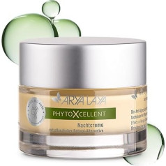 ARYA LAYA PhytoXcellent Night Cream 50 ml - с альтернативой ретинолу на растительной основе: Ночной лифтинг-эффект, повышает плотность и упругость кожи, веган