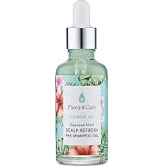 Flora & Curl Soothe Me Coconut Mint Scalp Refresh PreShampoo Oil 50 ml