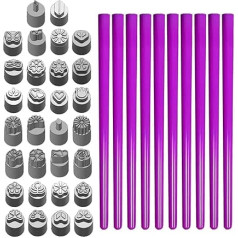 Blumen-Nagelstempel-Stift - Nagelstempel-Stift Nägel Kunstwerkzeuge | 15 Stück Nagelkunst-Stempelstift | Stempelblumen-Set für Frauen und Mädchen | Nagelkunst-Stempelplatten Designwerkzeuge für Frauen