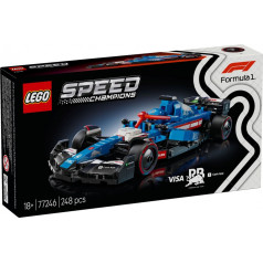 Lego Speed champions pads 77246 car f1 visa cash app rb vcarb 01