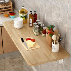 Huole Обеденные столы, раздвижной обеденный стол, складной обеденный стол, настенный стол, кухонный стол, письменный стол, детский стол (60 x 30 x 