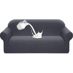 ‎Granbest Granbest Premium Sofa Cover Водостойкая ткань с высокой растяжимостью Couch Cover Супер мягкая ткань Sofa Grey