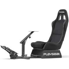 Playseat Evolution M черный/серебристый