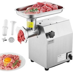 VEVOR Мясорубка Электрическая Мясорубка Колбаса Наполнитель с 2.49 кг/мин Производительность и лезвие и шлифовальный диск Колбаса машина, ком