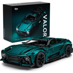 Nifeliz Valor Car Model Kit for Adults, Technical Sports Car Clamping Blocks, Car Collectable Gift for Car Fans, Collectibles for Home or Office (3374 Pieces, NF10268)