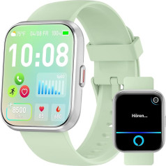 Fitpolo Smartwatch Мужчины женщины фитнес-трекер с монитором сердечного ритма монитор сна IP68 Водонепроницаемый спортивные часы с 110+ спортивных ре