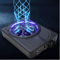 Fabater 800W 10 тонкий автомобильный сабвуфер под сиденьем, автомобильный аудио сабвуфер со встроенным усилителем, сабвуфер для грузовиков с пит