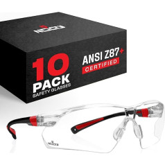 Защитные очки NoCry с прозрачными противотуманными и устойчивыми к царапинам линзами