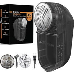 Бритва для текстиля Pionix Extra Power - 35 Вт электрический удалитель ворса для одежды/обивки/мебели/чехла - скорость 12000 об/мин - сверхмощная бритва 