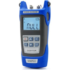 Glasfasertester, SGOT04 Ручной рефлектометр 60KM Fiber bemängeln Tester 1310or1550nm Fiber Breakpoint- Fehlerdetektor mit VFL FC/SC Verbinder