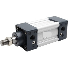CALSUP Pneumatik-Luftzylinder, SU32 SU40X75S SU50X100-S Serie Bohrung 32 40 50 мм Hub 25-300 Luftzylinder doppelt wirkende Einzelstabpneumatikzylinder SU32X175 für automatische Ausrüstung(X50S,SU40)
