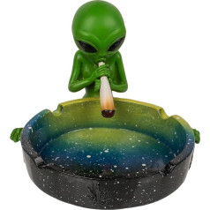 MIK funshopping Оригинальная пепельница Alien, Space Ashtray превращает каждое курение в межгалактическое приключение! Превращает любую комнату в вашу ли