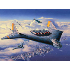 Пластиковая модель самолета p-series arado ar e.555 1/72