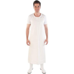 FRANZ MENSCH Hygostar Нагрудники виниловые сверхпрочные 300 мкм винил белый L 115 см W 90 см упаковка из 2 штук