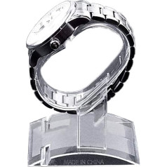 Generic PULABO Прозрачный Многоразовые Пластиковые Ювелирные Изделия Браслет Манжета Часы Стойка Держатель Стойка и изысканное качество изгото