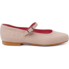 Pisamonas Merceditas Leinenkleid mit Außensohle