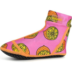 Duukies Девочки розовый лимон нескользящие УФ-защита плавательные носки