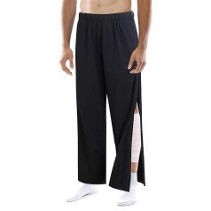 Zufuny Reha Брюки женские мужские джоггинг ботфорты боковое открытие спортивные брюки тренировочные брюки с полной молнией