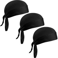 Велосипедная шапка-бандана, 3 штуки, мужские шапки для бега, дышащая, поглощает пот на шапке, велосипедная шапка Underm, быстросохнущая велосип