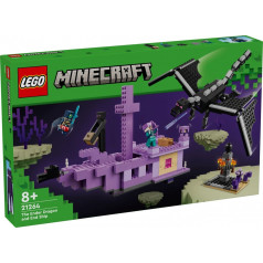 Lego Minecraft кирпичи 21264 dash дракон и dash корабль