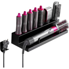 Держатель для хранения аксессуаров для щипцов для завивки Dyson Airwrap, настенный держатель с клеем и гвоздями, настенный держатель для аксессу