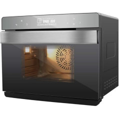 ARDES - Электрическая конвекционная печь объемом 31 литр с внутренним освещением 9 функций приготовления Таймер Двойное стекло с аксессуарами