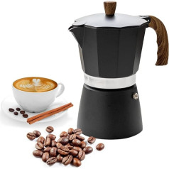 Mokaa Pot - кофеварка, традиционный итальянский эспрессо, классический дизайн, 150 мл - 300 мл перколятор, подходит для электрических плит, эспресс
