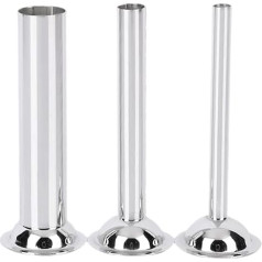 3 Шт. Мясорубка Наполнитель Для Колбас Из Нержавеющей Стали Воронка Для Наполнения Колбас Диаметр 12 мм/19 мм/32 мм Наполнитель Для Колбас Набо