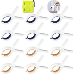 GAOHAN 12 x Handtuchklammern für Sonnenliegen, große Strandtuch-Clips, starker Halt, Wäscheklammern, rutschfeste Handtuchklammern für Sonnenliege, Wäscheleine, Wäsche, Pool, Stühle, Sonnenliegen, mit