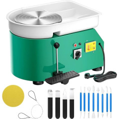 Электрический гончарный круг машина 25 см 350 Вт керамической глины машина профессиональный гончарный круг формовочная машина с гончарные и