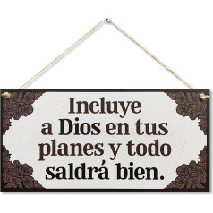 CARISPIBET Sometimes Forget Inspirational Rustic Decorative Plaque Loving Home Decor 15x30cm (Including God)