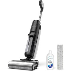 Беспроводной пылесос Tineco Floor One S7 Pro для сухой и влажной уборки, 40 минут работы, центробежная сушка, двухсторонняя обработка краев, интеллект