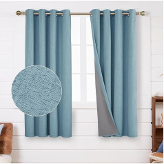 Шторы Deconovo Blackout с пенным покрытием