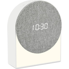 Детский цифровой будильник с Bluetooth, ночной подсветкой и различными звуками для лечения сна, подходит для спальни, гостиной, улицы и т.д.